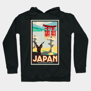 Japan Vintage Travel Poster 1935 Hoodie